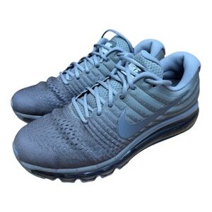 Nike Air Max 2017 Men Size 10 Shoes Cool Grey Pink Tint AT0045 001 Sneakers